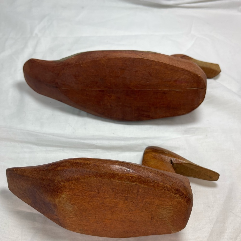 Vintage Handcrafted Wooden Duck Decoys - Picture 6 of 7